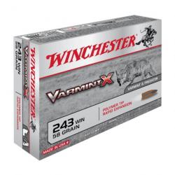 Balles Winchester Varmint X - Cal. 243 Win. 243 win / Par 1 - 243 win / Par 1