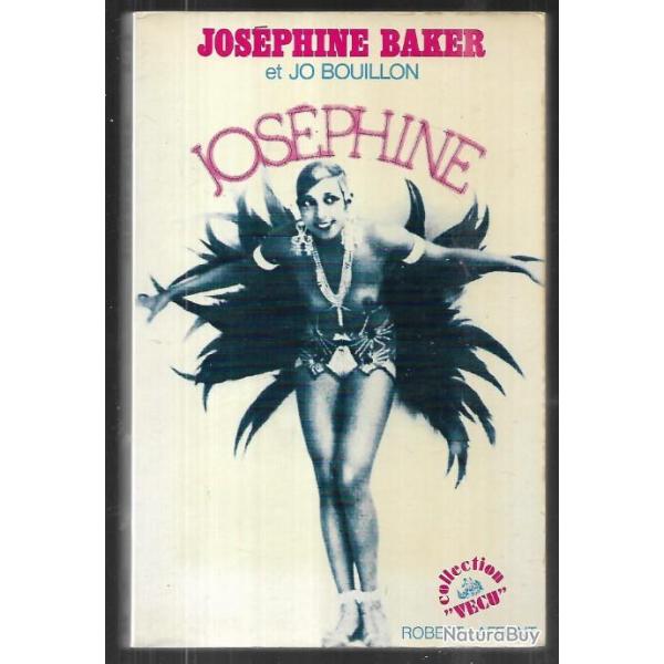 josphine de josphine baker et jo bouillon , autobiographie , collection vcu