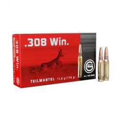 Balles Geco TM Demi-blindée - Cal. 308 Win. - 308 Win MAG / Par 1