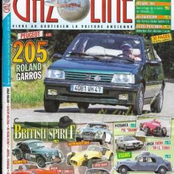 gazoline 238 , peugeot 205 roland garros, citroen traction gazogène , lancia thema sw, british spir