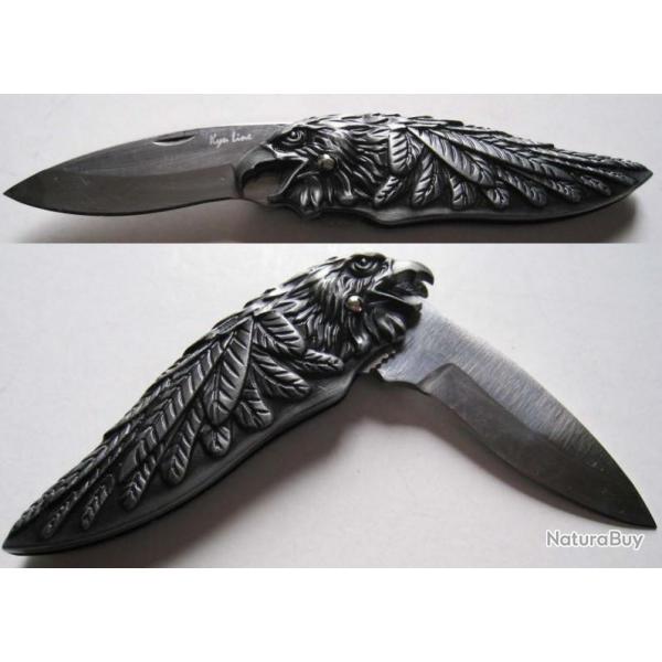 Couteau Pliant Aigle  Lame de 6 cm