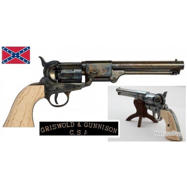 Rplique revolver Confdr de 1860 et de decoration