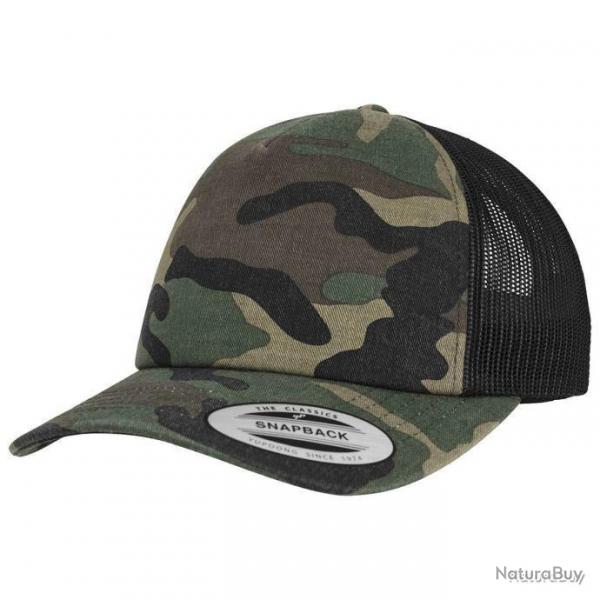 Casquette Camo Trucker Brandit - Woodland