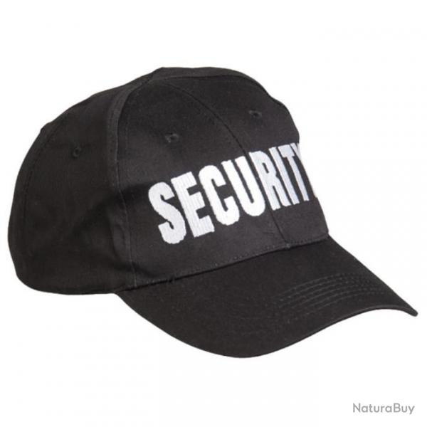 Casquette Security Mil-Tec - Noir
