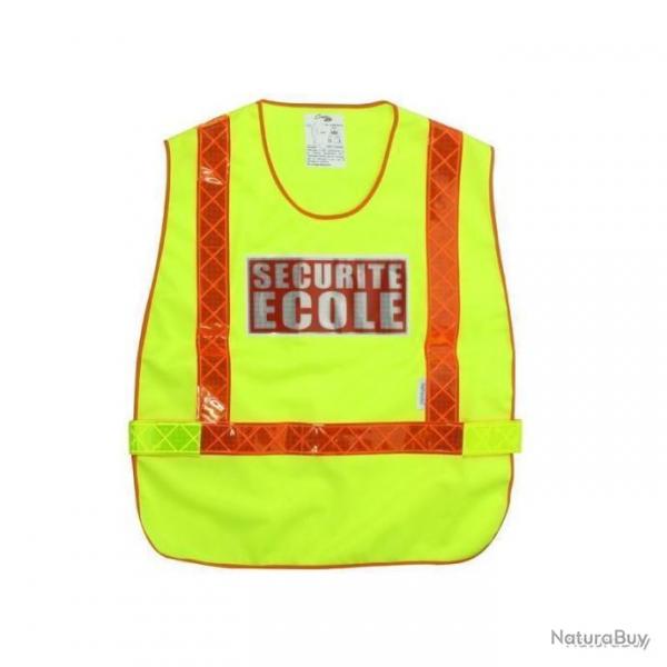 Chasuble rflchissante Scurit Ecole DMB Products - Jaune - TU