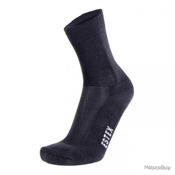 Chaussettes ESD Antistatique Estex - Noir - 43-44