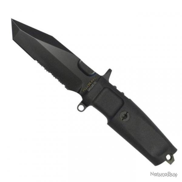 Couteau  lame fixe Fulcrum C Testudo Extrema Ratio - Noir