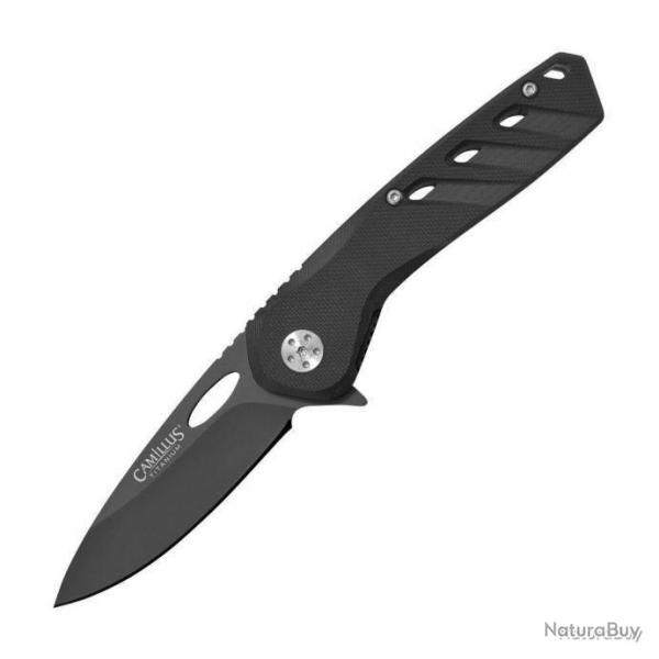 Couteau pliant Slot Linerlock Camillus - Noir