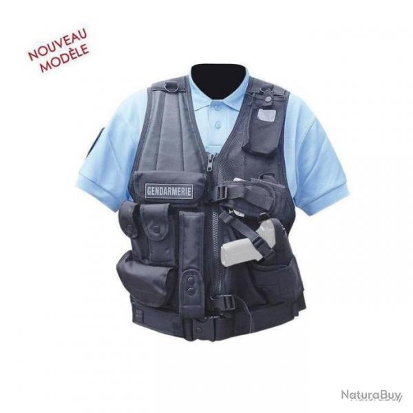 Gilet d'intervention Force Intervention T Patrol Equipement - Noir - Droitier