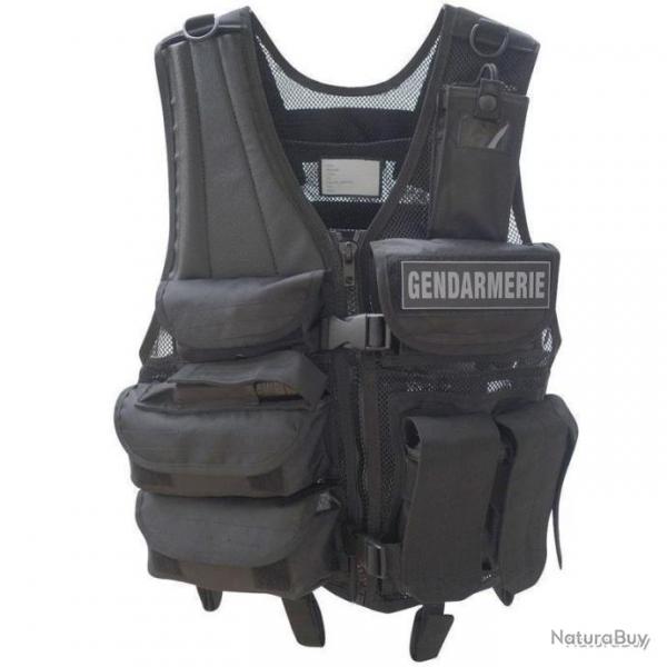 Gilet d'intervention Force Patrol Equipement - Noir