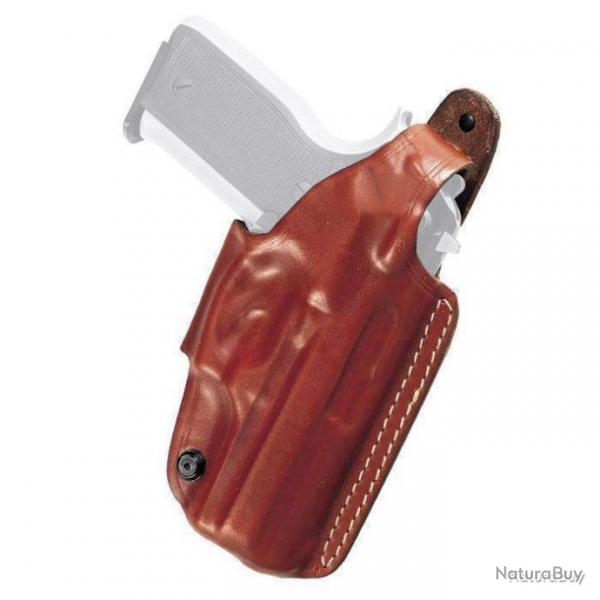 Holster cuir N1 Glock 17 Vega Holster - Marron - Glock 17 - Gaucher