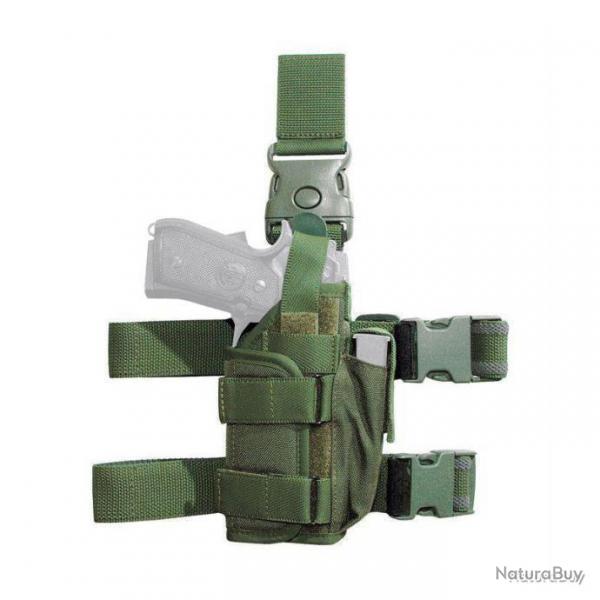 Holster de cuisse PA280 Vega Holster - Vert - Universel - Gaucher