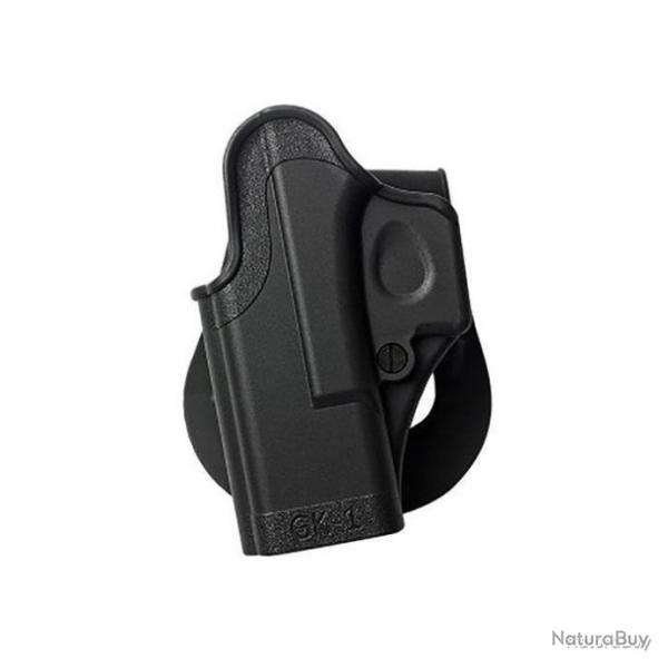 Holster IMI Defense One Piece Noir Glock 17 / 19 Droitier