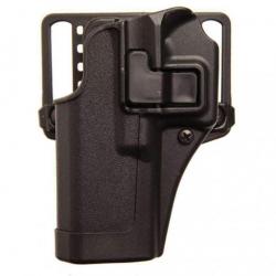 Holster rigide Serpa CQC Concealment Level 2 Blackhawk Noir Glock 17 / 22 / 31 Gaucher