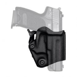Holster rigide Short Glock 17/19 Vega Holster - Noir - Glock 17/19 - Gaucher
