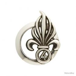 Insigne de béret Argent Légion 4e REI DMB Products - Argent