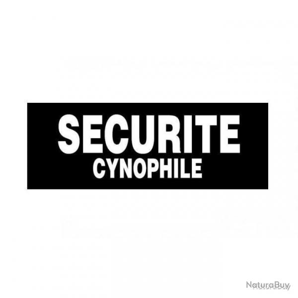 Bandeau Scurit Cynophile 10 x 30 cm Patrol Equipement - Noir