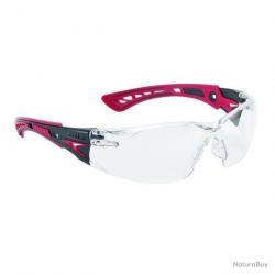 Lunettes de protection Rush+ Clear Bollé - Noir - Translucide