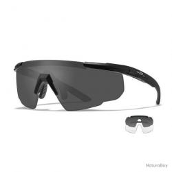 BLACK FRIDAY Lunettes Wiley X Saber ADV Noir Neutre / Fumé