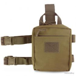 Pochette médicale Drop Leg Bulldog Tactical - Coyote