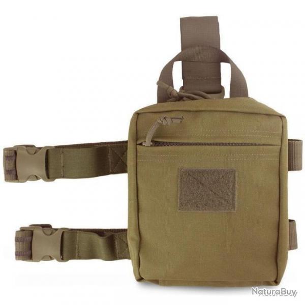 Pochette mdicale Drop Leg Bulldog Tactical - Coyote