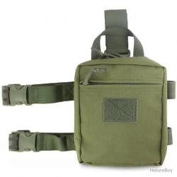 Pochette médicale Drop Leg Bulldog Tactical - Vert olive