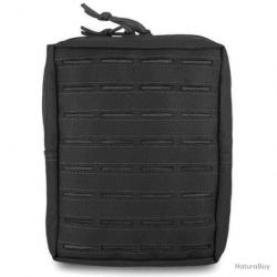 Pochette multi-usages Lazer Verticale Large Bulldog Tactical - Noir