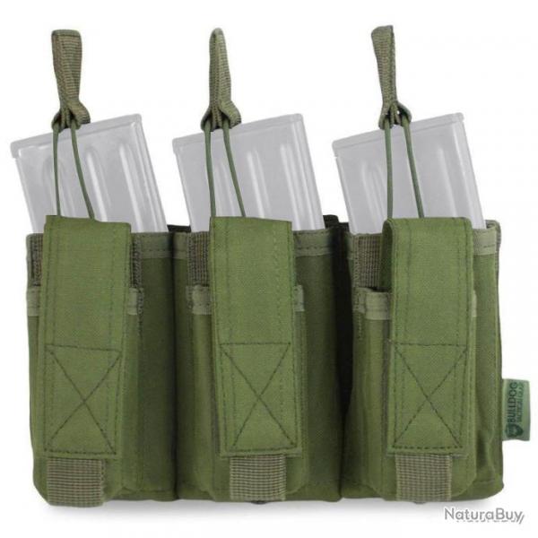 Porte-chargeur ouvert Bungee Bulldog Tactical - Vert olive