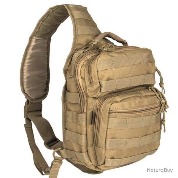 Sac  dos 1/2 jour Assault Pack Small One Strap Mil-Tec - Coyote