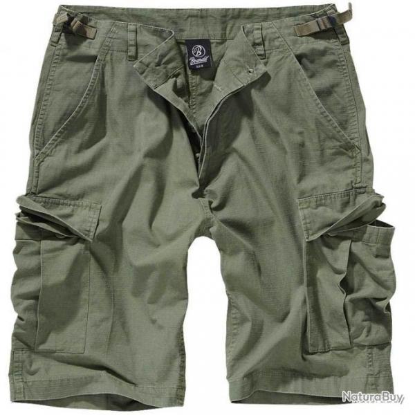 Short BDU Ripstop Brandit Vert olive