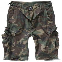 Short BDU Ripstop Brandit Woodland