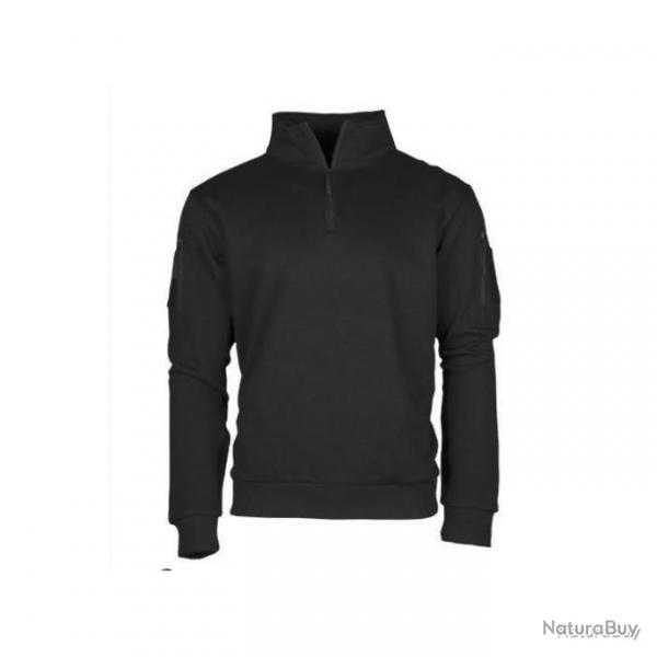 Sweat Tactical Zip Mil Tec Noir