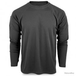 T shirt manches longues Quickdry Mil Tec Noir