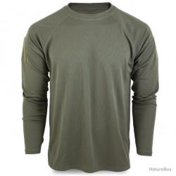 T shirt manches longues Quickdry Mil Tec Vert olive