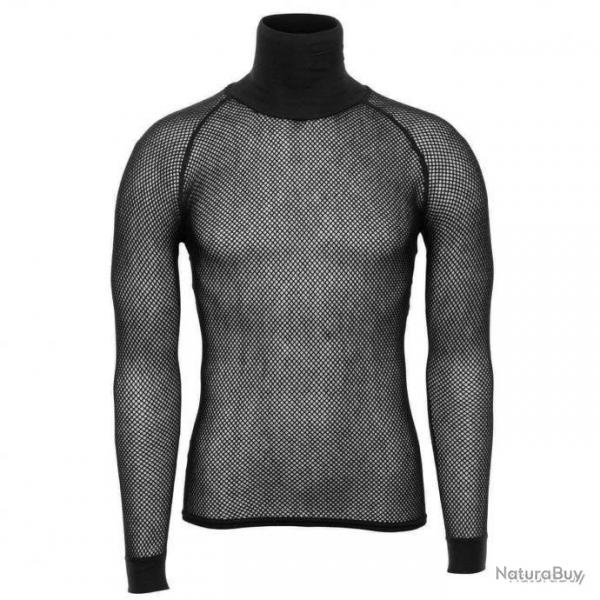 T shirt col haut Super Thermo Brynje Noir