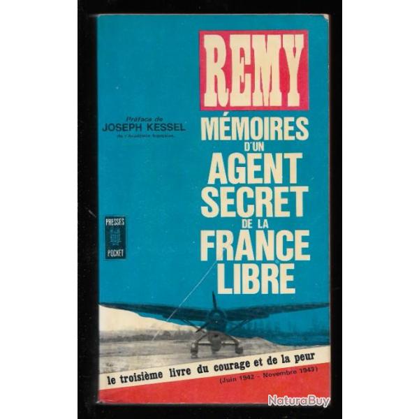 mmoires d'un agent secret de la france libre de rmy, juin 1942-novembre 1943