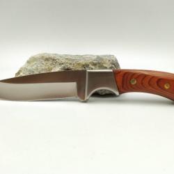 Poignard Couteau de Chasse  avec son Etui en CORDURA 60707