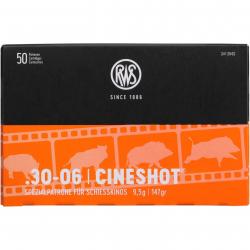 .30-06 Spr. Cineshot 9,5g/147grs. (Calibre: .30-06 Spr.)