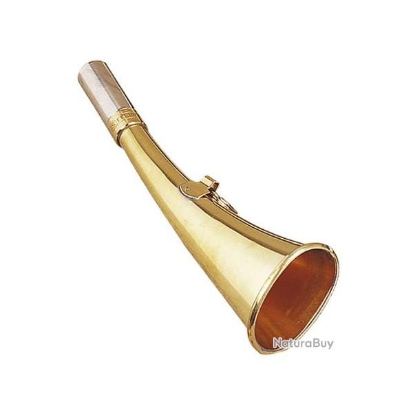 Corne plate Elless en laiton 16cm