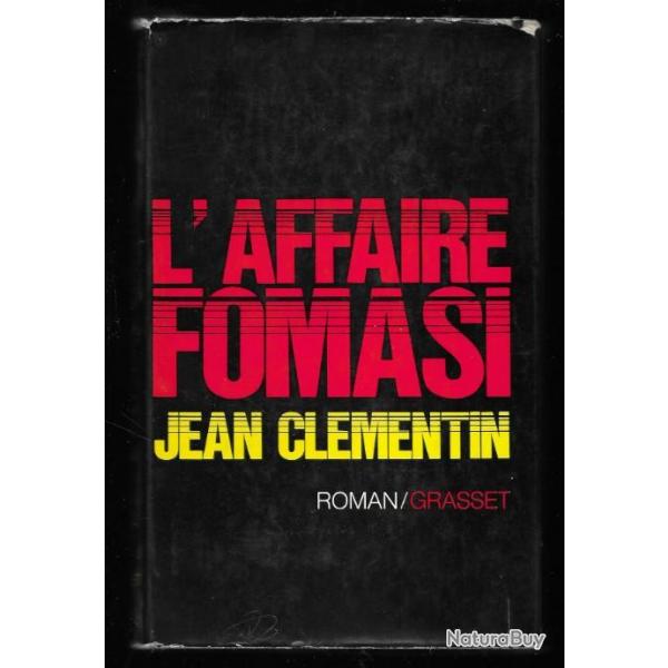 l'affaire fomasi chronique imaginaire de jean clmentin roma