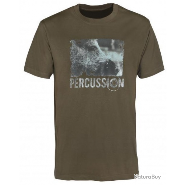 T-shirt Srigraphie SANGLIER PERCUSSION