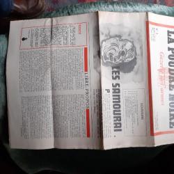 LA POUDRE NOIRE  Gazette des Armes no 2 petit journal de 12 pages Sept/Oct 1972 rare