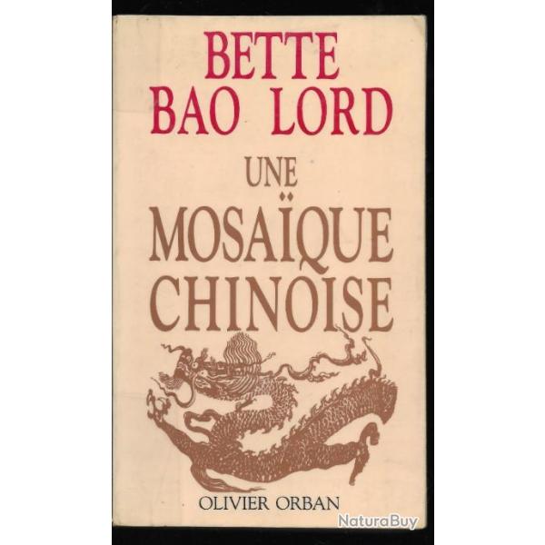 une mosaique chinoise de bette bao lord