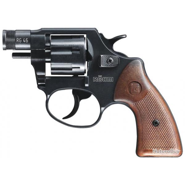 Revolver alarme Rohm RG 46 cal.6mm flobert bronz