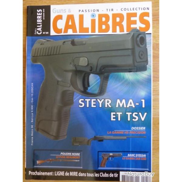 GUNS & CALIBRES N 25