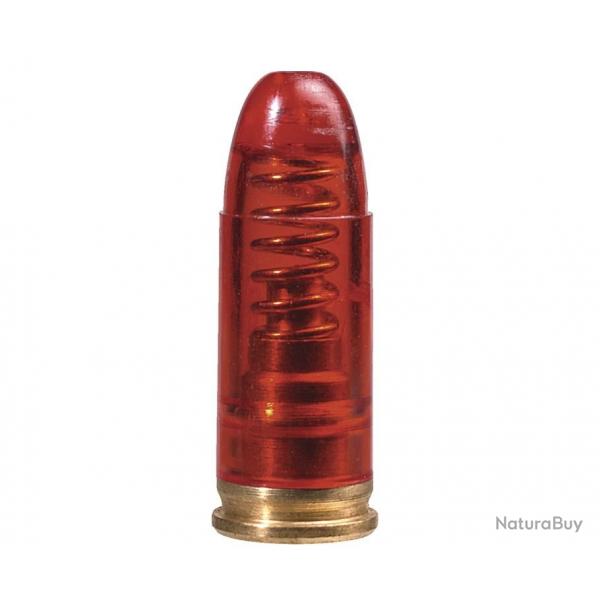 BLISTER 6 FAUSSES CARTOUCHES PLASTIQUES CAL. 9MM