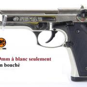 Pistolet d'alarme Bruni Mini Glock Bronzé 9mm - Armes de defense -  Armurerie girod