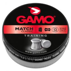 Plombs Gamo Match Classic x500 - Par 1 / 4.5 mm