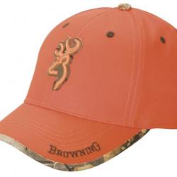 Casquette Browning sure shot orange Taille unique