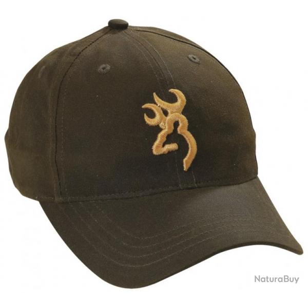 Casquette Browning Dura wax brun Taille unique